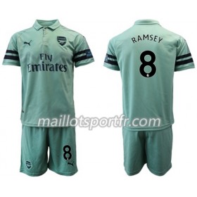 Maillot de Foot Arsenal Ramsey 8 Enfant Troisieme 2018/19